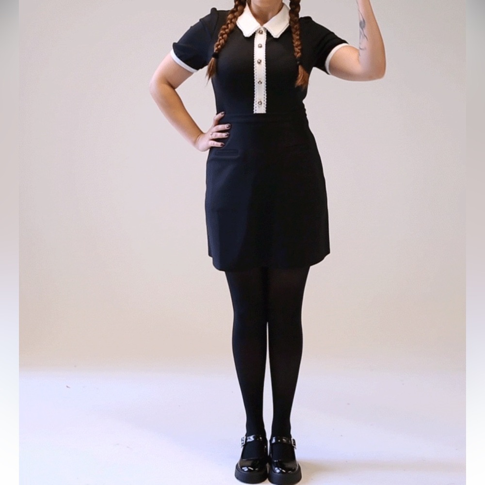 Modcloth Scholastic Classic Collared Mini Dress size 3X